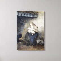 Albert Neuhuys Mutter Pflege ihres Kindes durch di