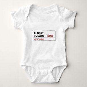 Albert Square London England Baby Strampler