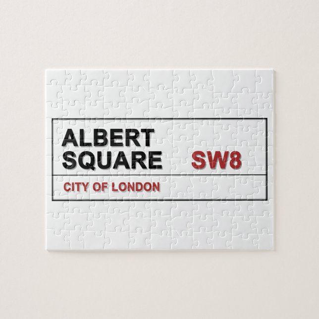 Albert Square London England Puzzle (Horizontal)