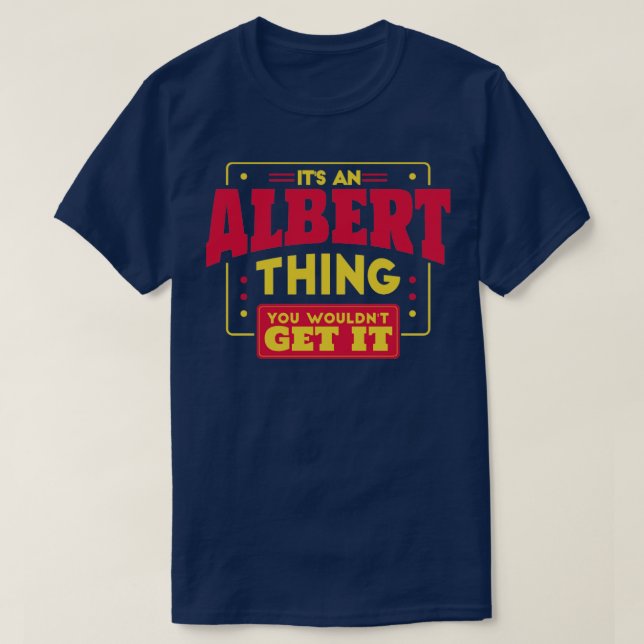 Albert T-Shirt (Design vorne)