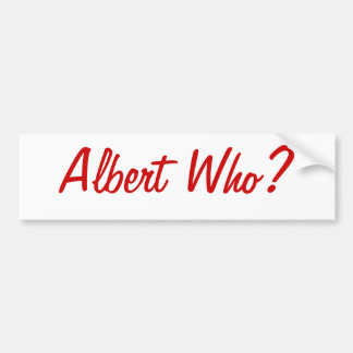 Albert wer? St.- LouisAutoaufkleber Autoaufkleber