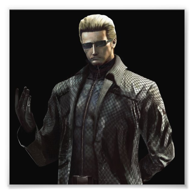 Albert Wesker Fotodruck (Vorne)