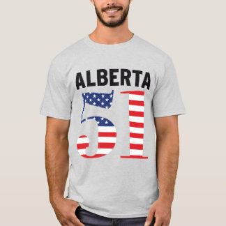 Alberta 51. American Staat WEXIT T-Shirt