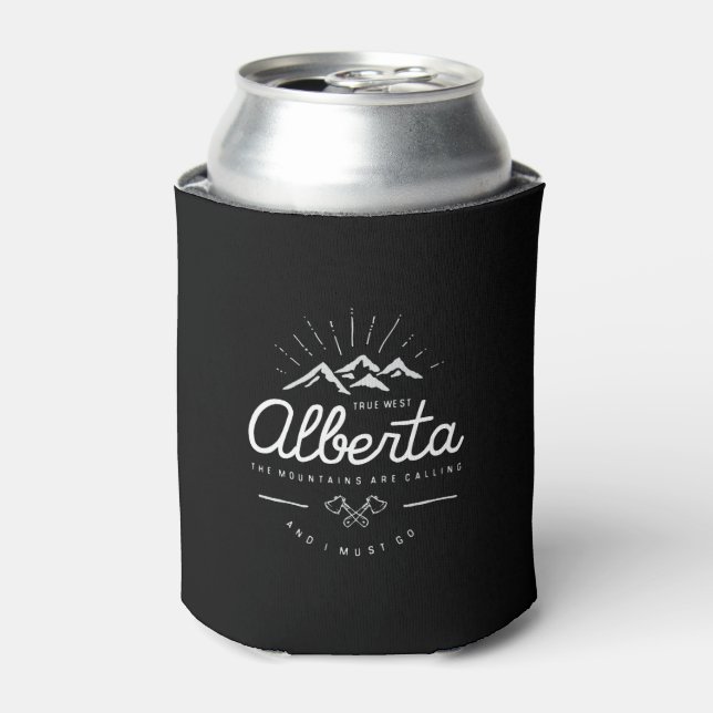 Alberta Berge rufen mich an, ich muss dunklen Mono Dosenkühler (Kanne Vorderseite)