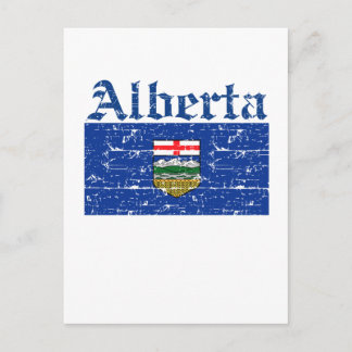 Alberta Canada Flag Design Postkarte
