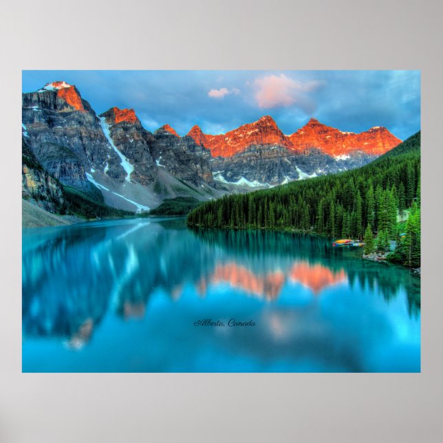 Alberta Canada Picturesque Foto Poster (Vorne)