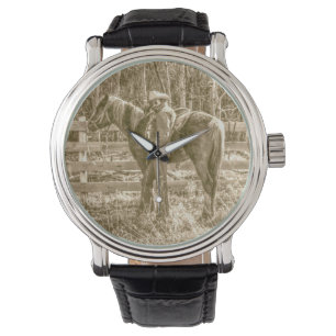 Alberta Cowboy Armbanduhr