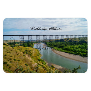 Alberta-Eisenbahnsymbol Magnet