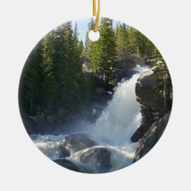 Alberta Falls II Keramik Ornament (Vorne)