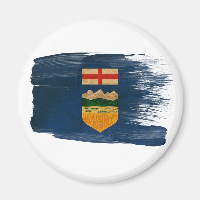 Alberta Flag Magnete (Vorne)