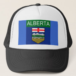 Alberta-Flagge-Trucker-Mütze Truckerkappe
