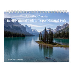 Alberta, Kanada - Banff to Jasper National Park Kalender