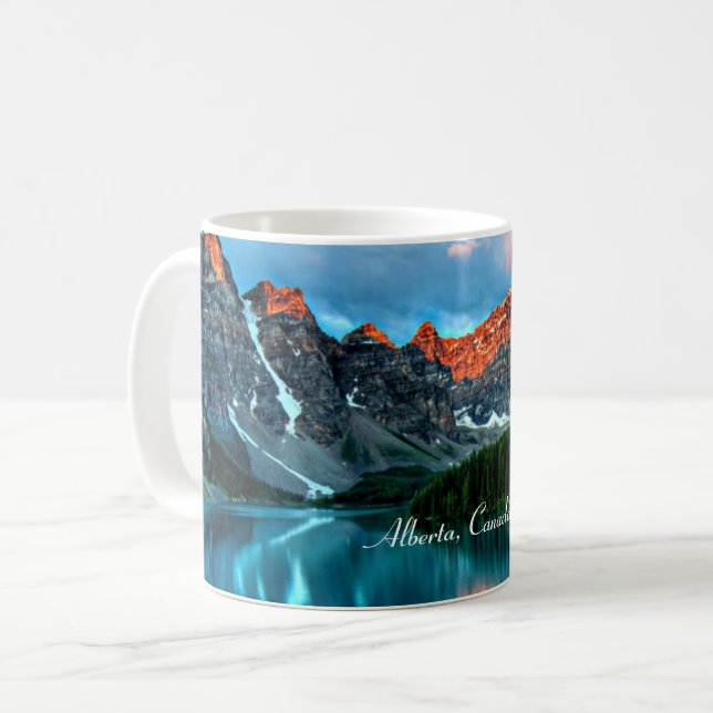 Alberta, Kanada Kaffeetasse (Vorderseite Links)