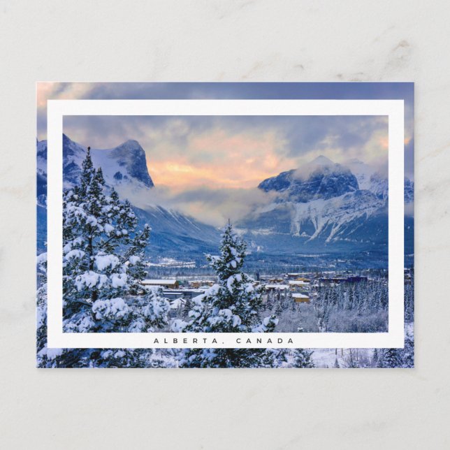 Alberta, Kanada Postkarte (Vorderseite)