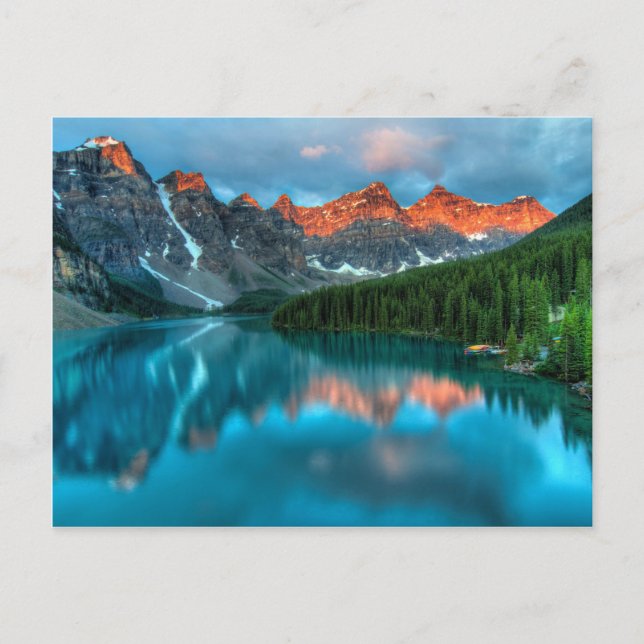 Alberta-schöne Natur Postkarte (Vorderseite)