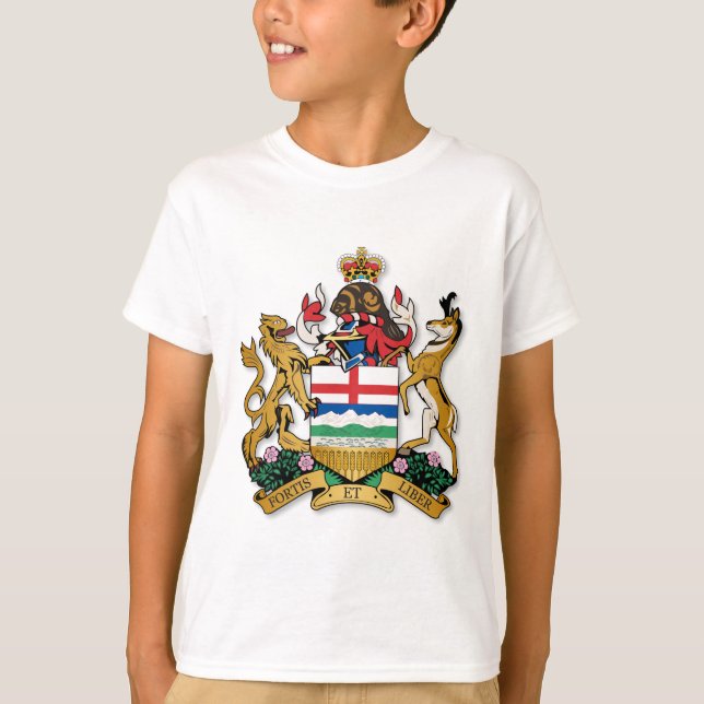 Alberta-Wappen T-Shirt (Vorderseite)