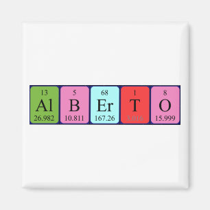 Alberto Periodenmagnet Magnet