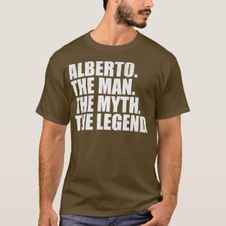 AlbertoAlberto Name Alberto Vorname T-Shirt