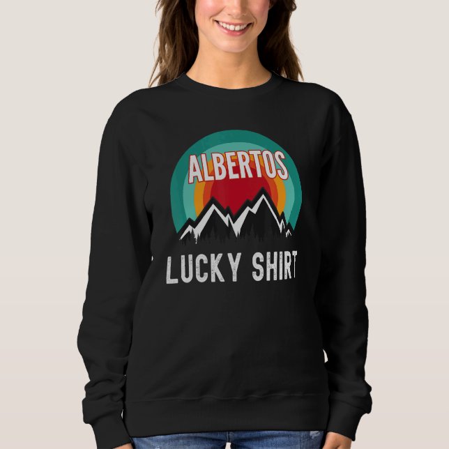 Albertos Lucky Sweatshirt (Vorderseite)