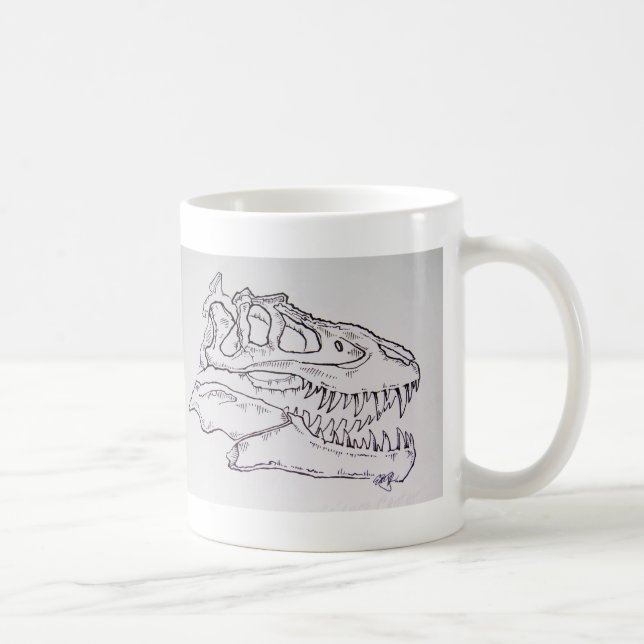 Albertosaurus Tasse (Rechts)