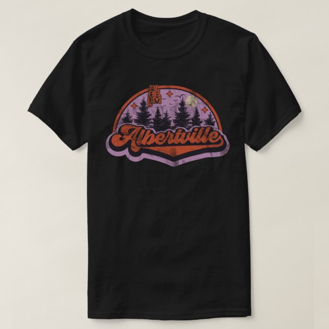 Albertville, Alabama T-Shirt (Design vorne)