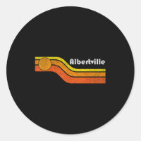 Albertville - Vintage Männer Frauen 70er 80er Graf