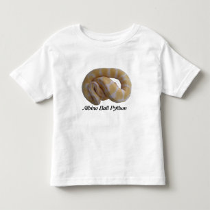 Albino-Ball-Pythonschlange-Kleinkind-T - Shirt