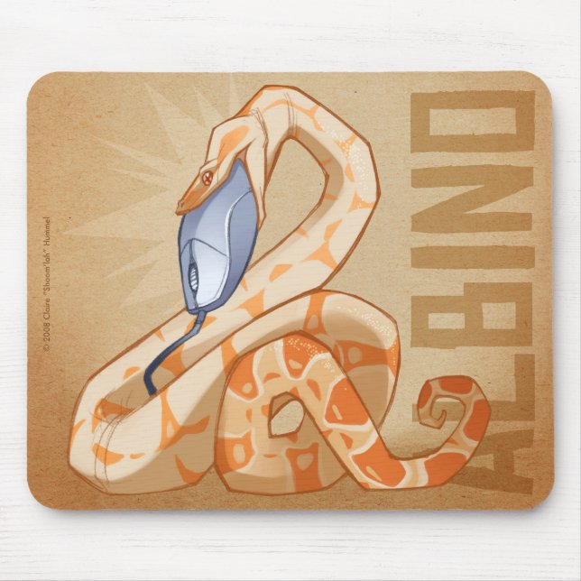 Albino BCI Mousepad (Vorne)