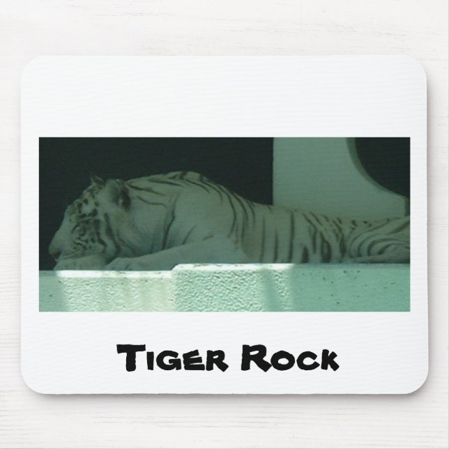 Albino Tiger Mousepad (Vorne)