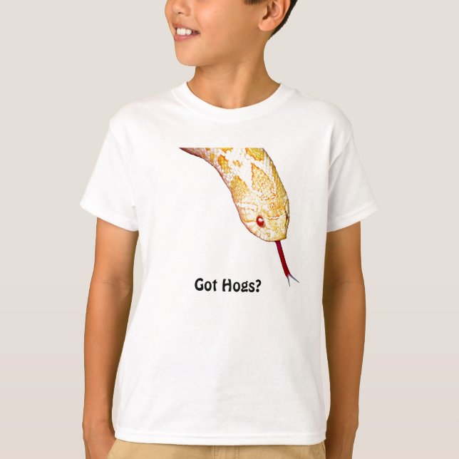 Albino-Western Hognose T-Shirt (Vorderseite)