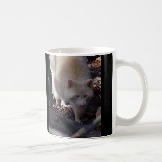 Albinoraccoon-Tasse Tasse (Rechts)