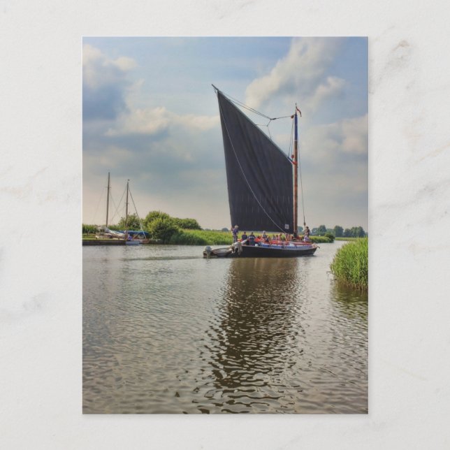 Albion am Fluss Thurne Postkarte (Vorderseite)
