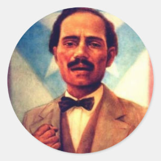 Albizu Campos Runder Aufkleber