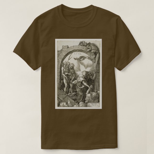Albrecht Drer Christ in Limbo 1512 2 T-Shirt (Design vorne)
