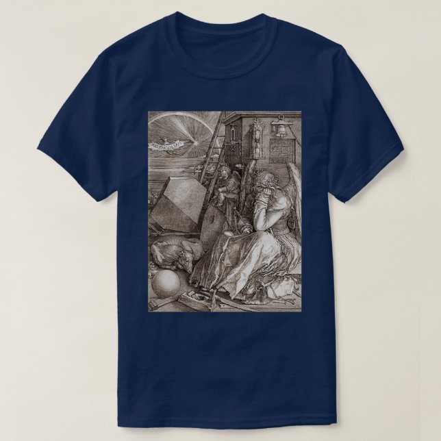 Albrecht Drer quotMelancholiaquot T-Shirt (Design vorne)