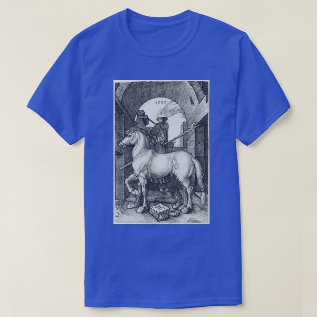 Albrecht Drer The Small Horse 1505 T-Shirt (Design vorne)