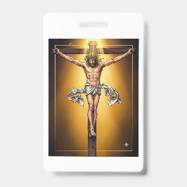 Albrecht Dürer 1505 Christus am Kreuz Abzeichen Ausweis
