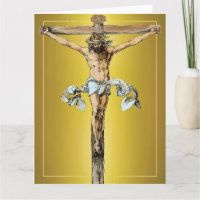 Albrecht Dürer 1505 Christus am Kreuz. Karte