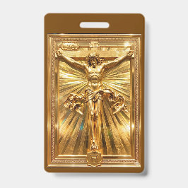 Albrecht Dürer 1505 Christus am Kreuz Pures Gold  Ausweis