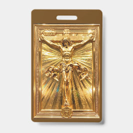 Albrecht Dürer 1505 Christus am Kreuz Pures Gold  Ausweis