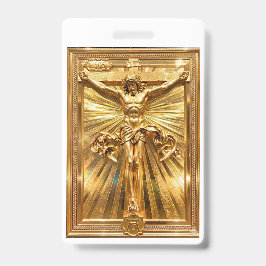 Albrecht Dürer 1505 Christus am Kreuz Pures Gold  Ausweis