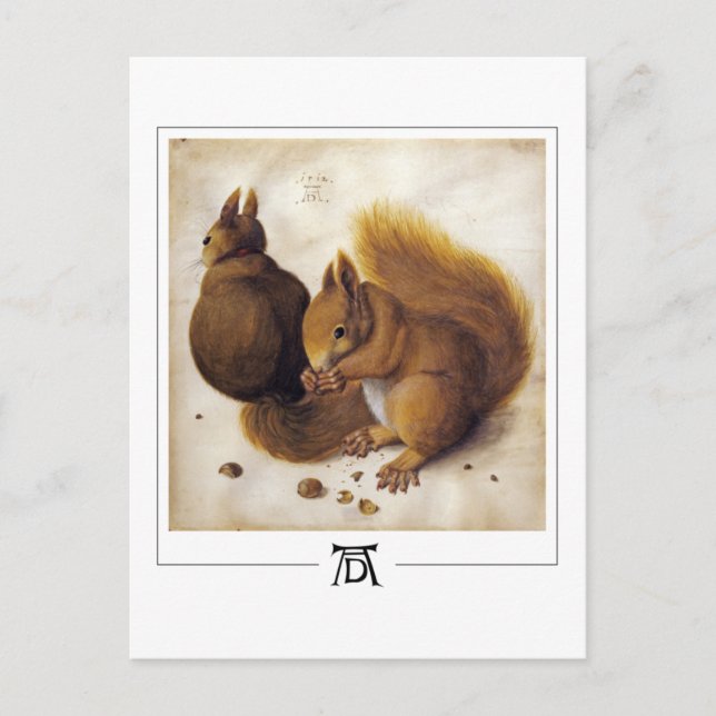 Albrecht Dürer #56 - Fine Art Postcard Postkarte (Vorderseite)