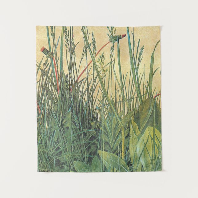 Albrecht Durer - das große Stück Turf Wandteppich (Vorderseite)