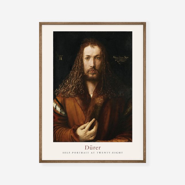 Albrecht Dürer Durer Selbstporträt 1500 Ausstellun Poster (Von Creator hochgeladen)
