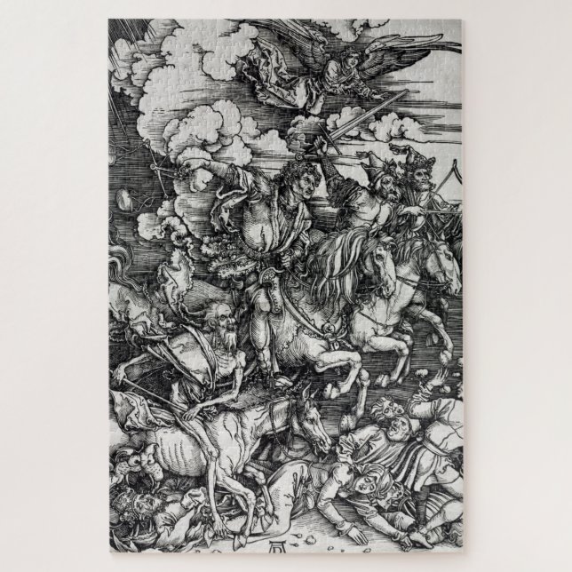 Albrecht Dürer Four Horsemen der Apokalypse Pos Puzzle (Vertikal)