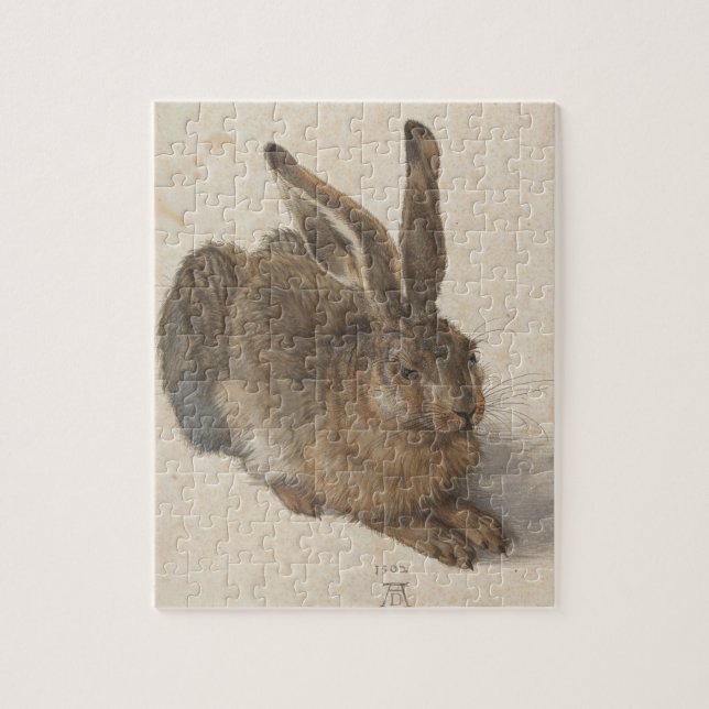 Albrecht Dürer - Hare Puzzle (Vertikal)
