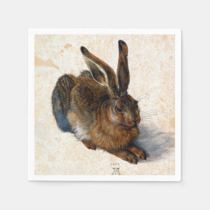 Albrecht Dürer-Junge-Hasen Serviette