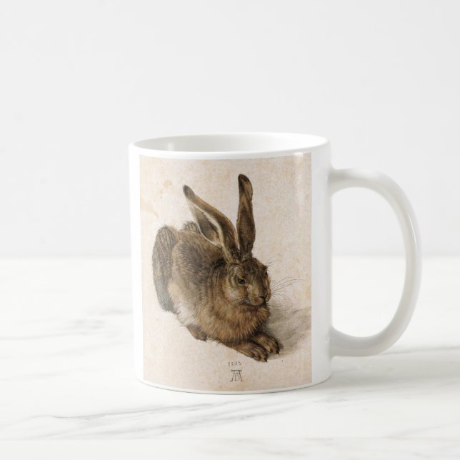Albrecht Dürer - Junger Hase (junger Hase), 1502 Tasse (Rechts)