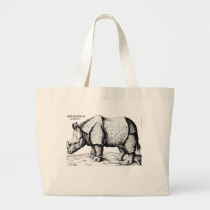 Albrecht Durer - Nashorn Jumbo Stoffbeutel