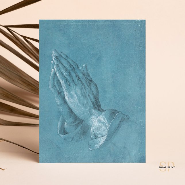 Albrecht Durer Praying Hands Malerei Art Print Postkarte (Von Creator hochgeladen)